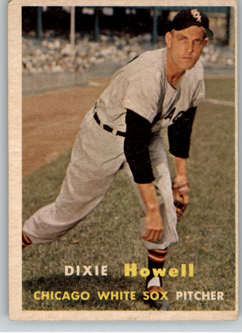 1957 Topps #221 Dixie Howell
