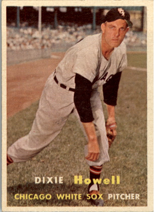 1957 Topps #221 Dixie Howell