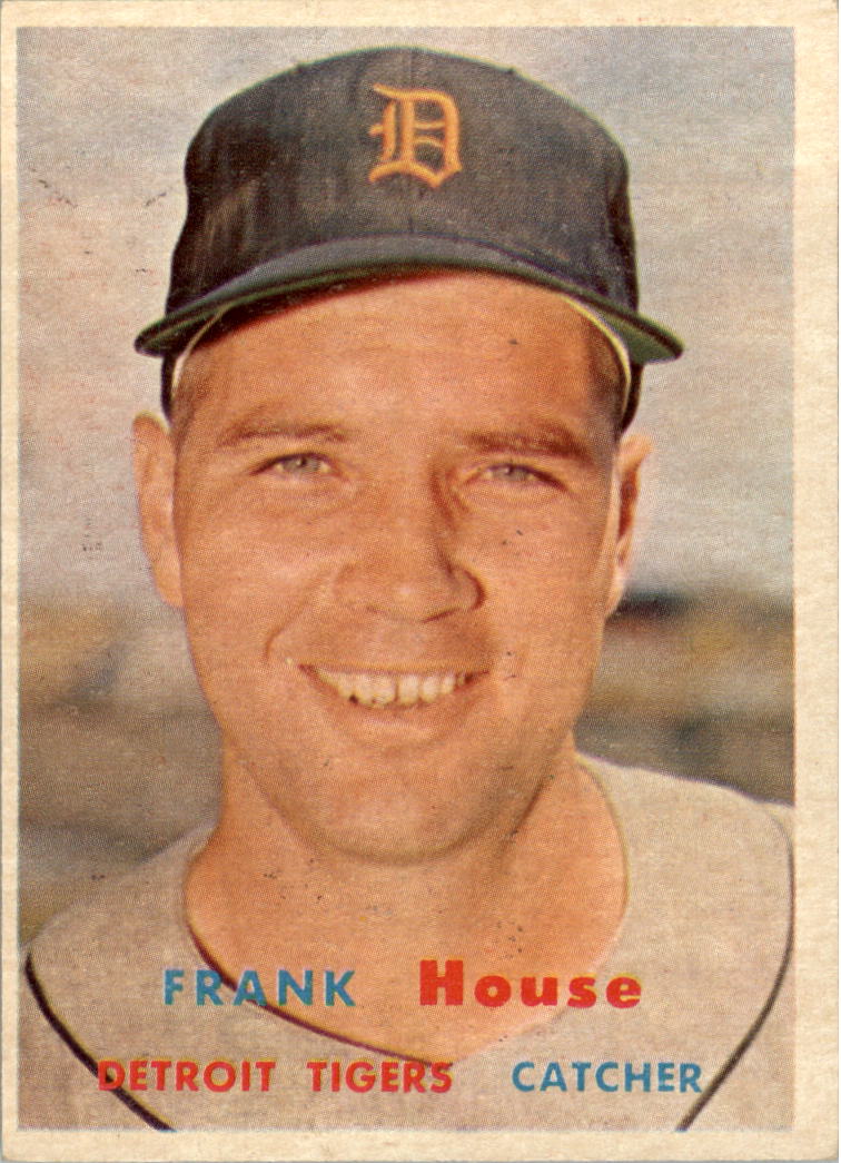 1957 Topps #223 Frank House