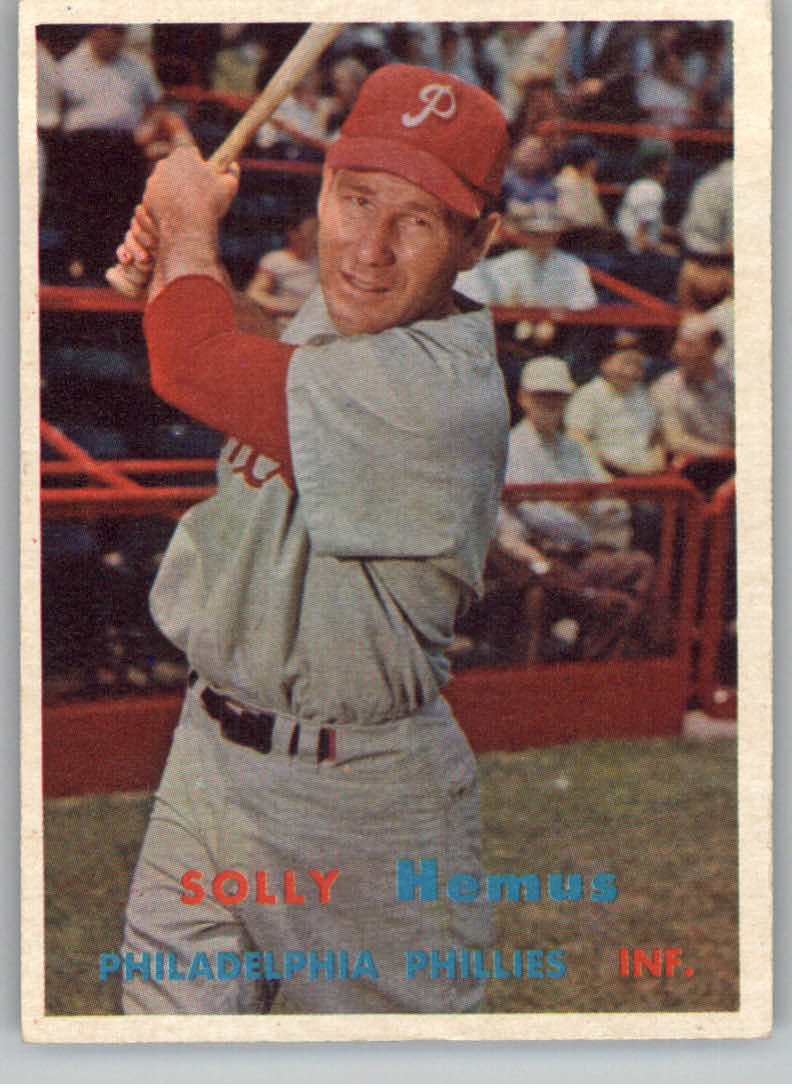 1957 Topps #231 Solly Hemus