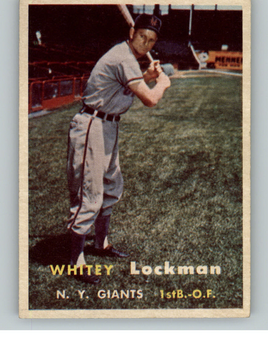 1957 Topps #232 Whitey Lockman