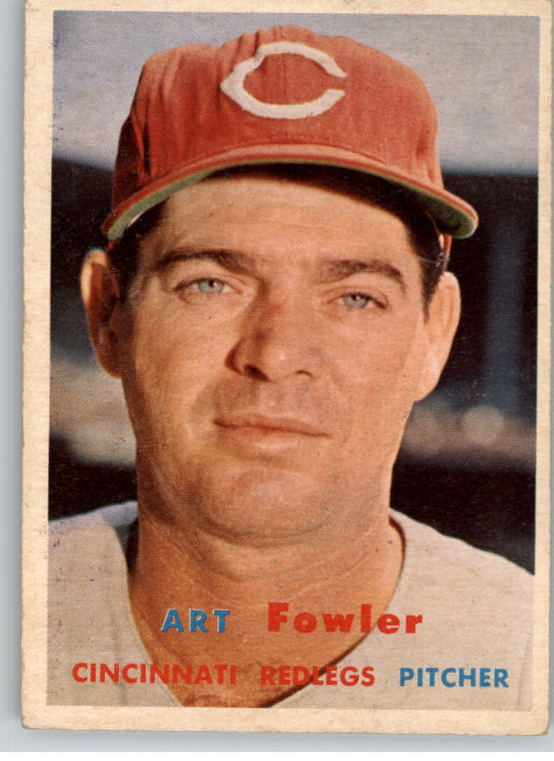 1957 Topps #233 Art Fowler