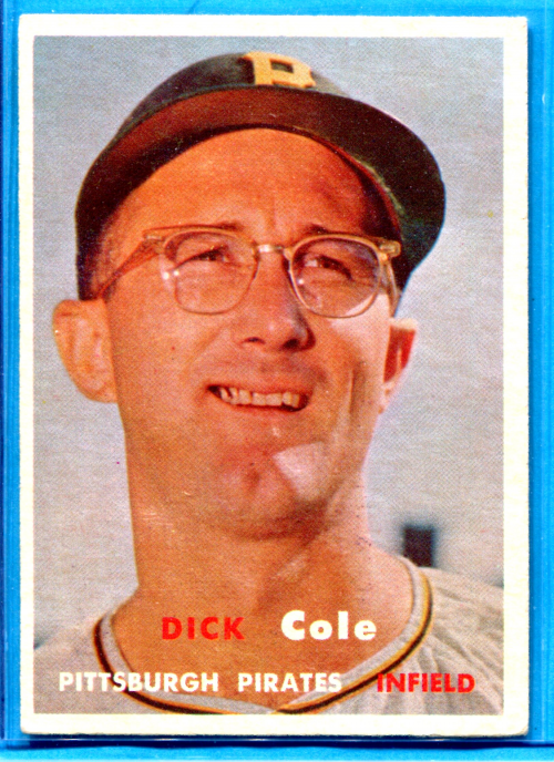 1957 Topps #234 Dick Cole