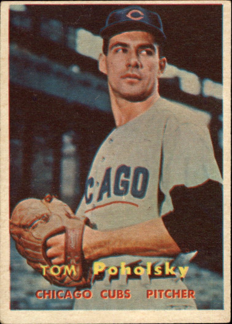 1957 Topps #235 Tom Poholsky