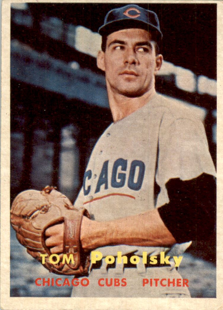 1957 Topps #235 Tom Poholsky