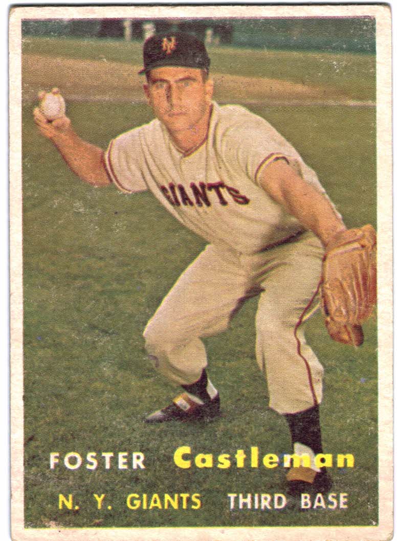 1957 Topps #237 Foster Castleman