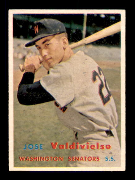 1957 Topps #246 Jose Valdivielso