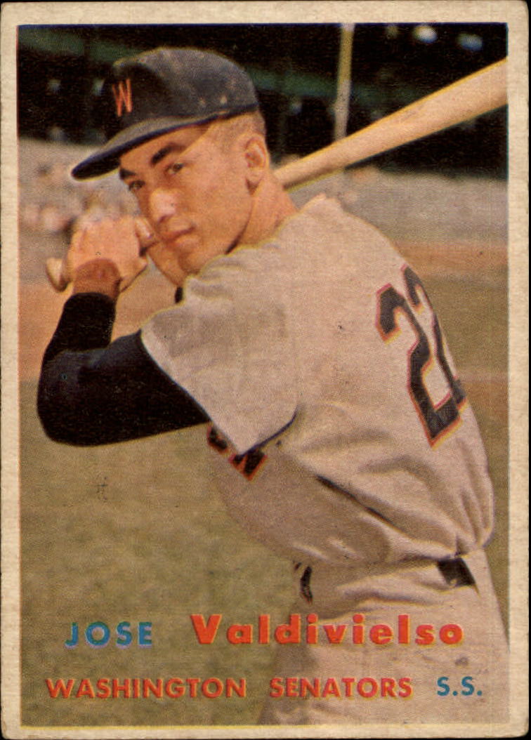 1957 Topps #246 Jose Valdivielso