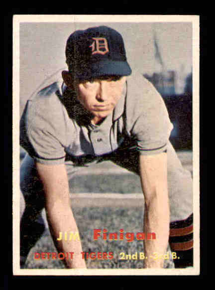 1957 Topps #248 Jim Finigan