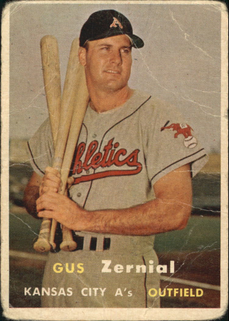 1957 Topps #253 Gus Zernial