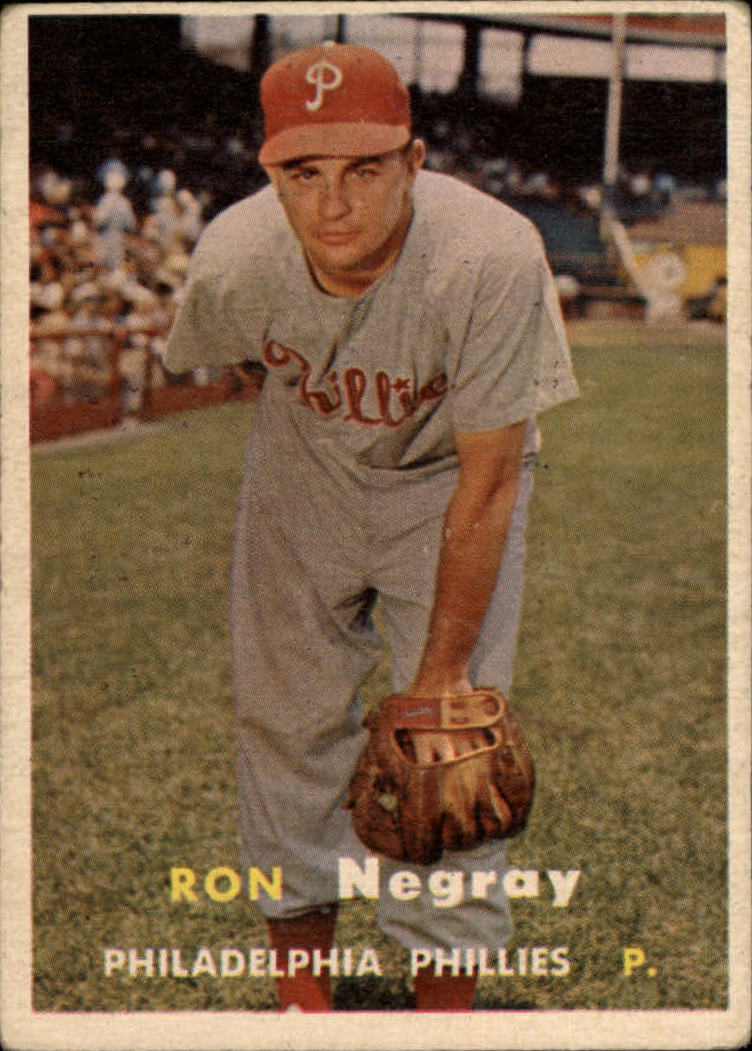1957 Topps #254 Ron Negray