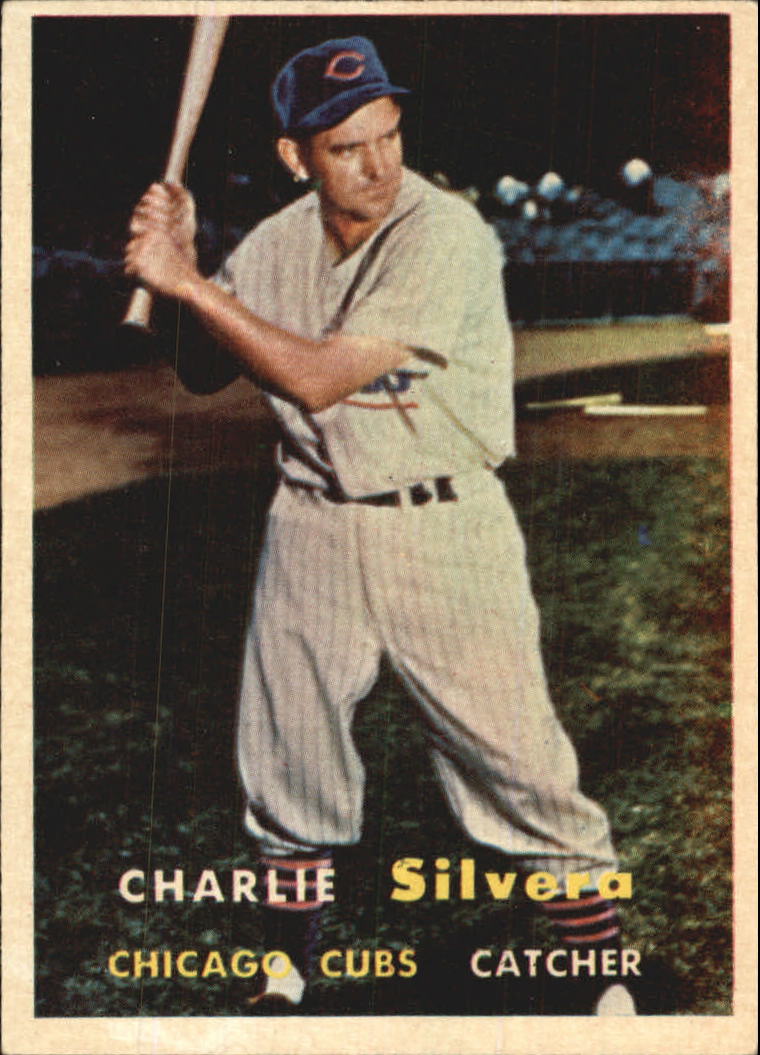 1957 Topps #255 Charlie Silvera
