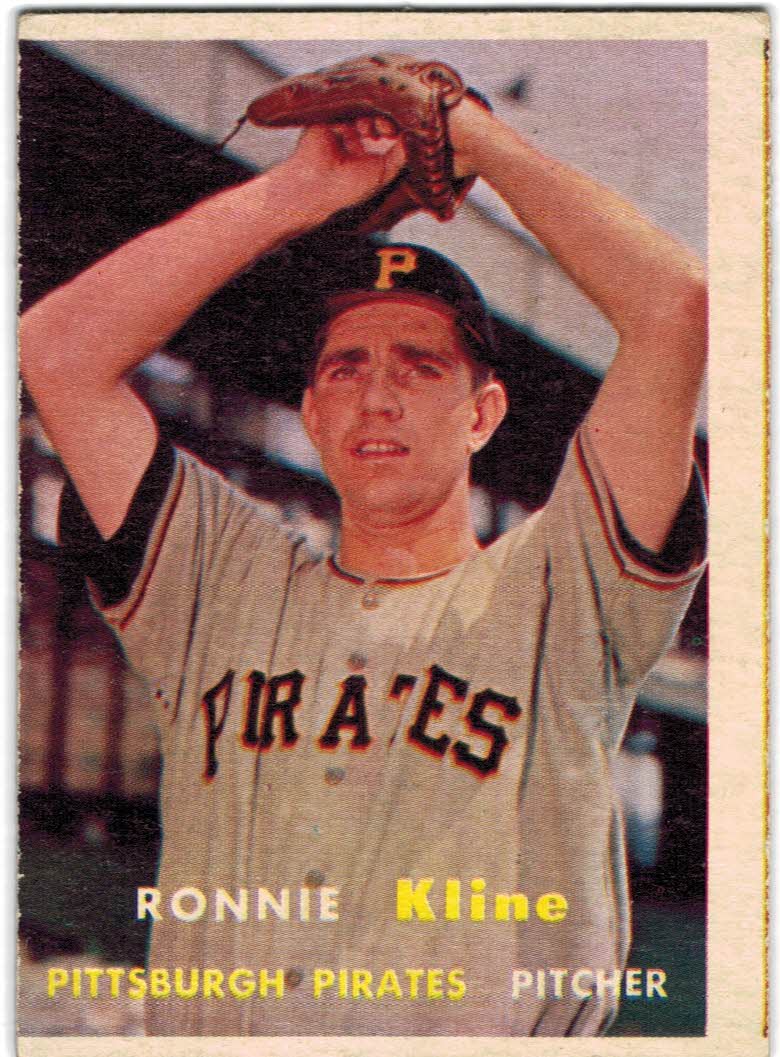 1957 Topps #256 Ron Kline