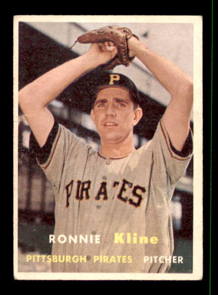 1957 Topps #256 Ron Kline