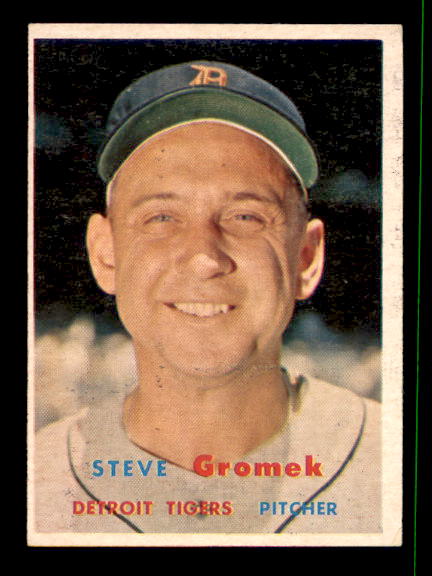 1957 Topps #258 Steve Gromek