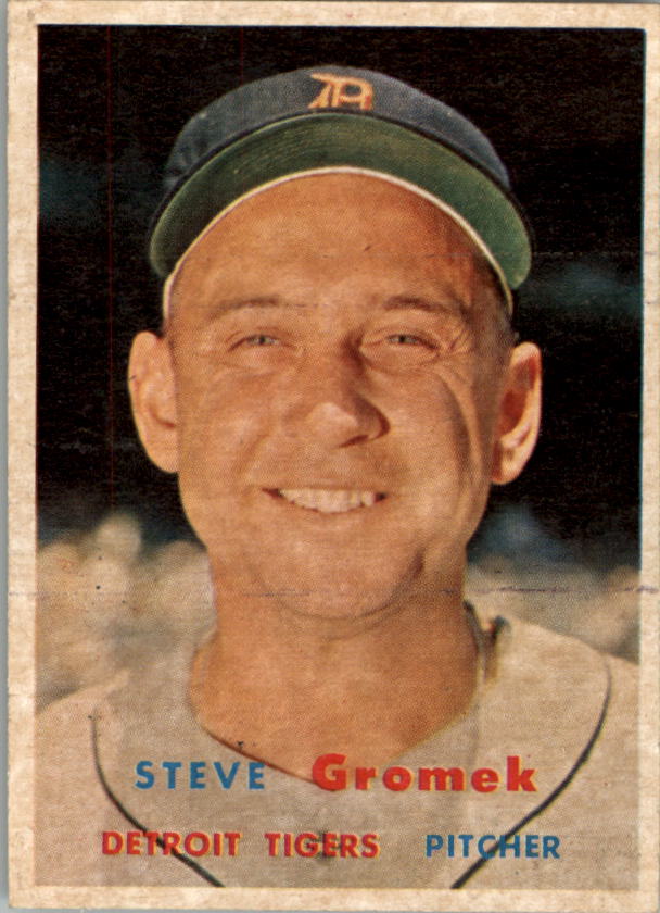 1957 Topps #258 Steve Gromek