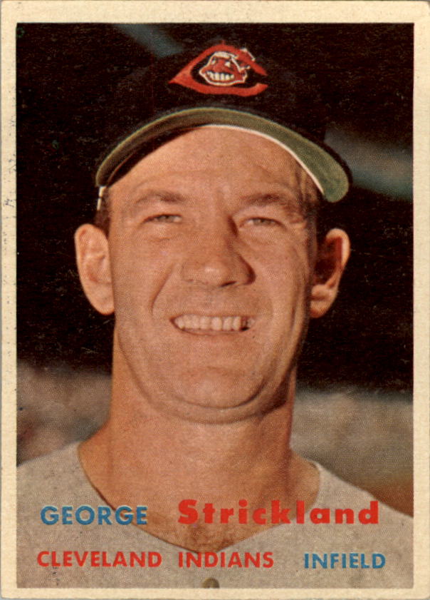 1957 Topps #263 George Strickland