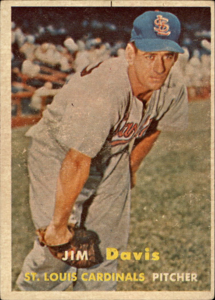 1957 Topps #273 Jim Davis