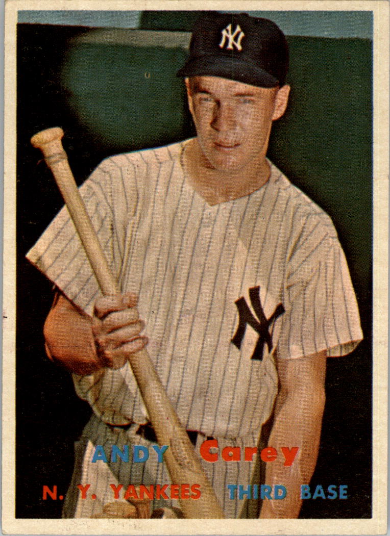1957 Topps #290 Andy Carey DP