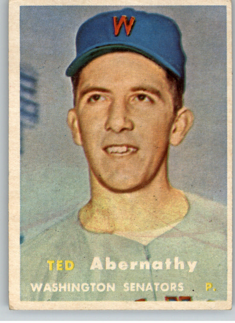 1957 Topps #293 Ted Abernathy RC