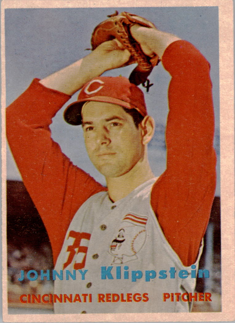 1957 Topps #296 Johnny Klippstein