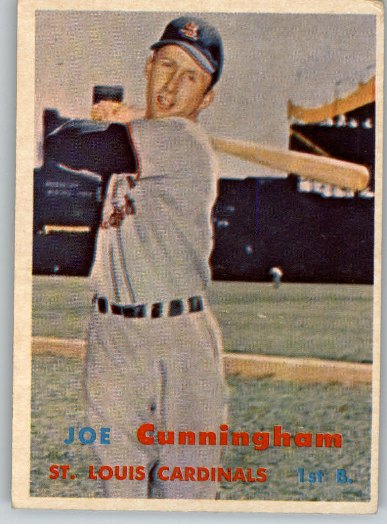 1957 Topps #304 Joe Cunningham