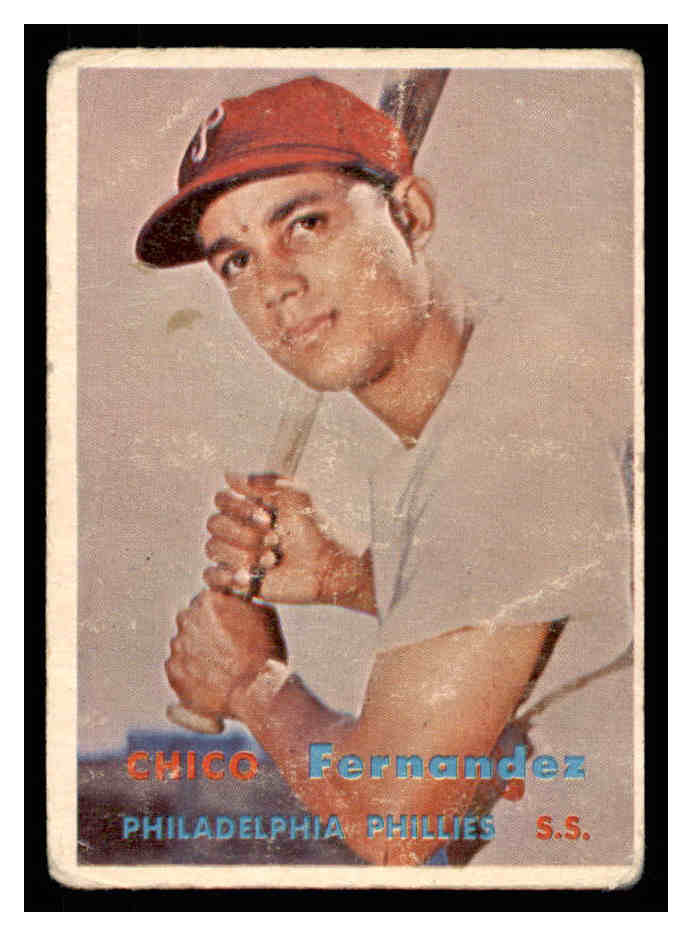 1957 Topps #305 Chico Fernandez