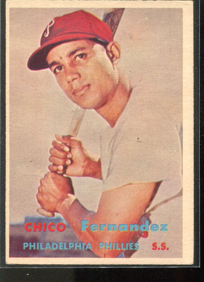 1957 Topps #305 Chico Fernandez