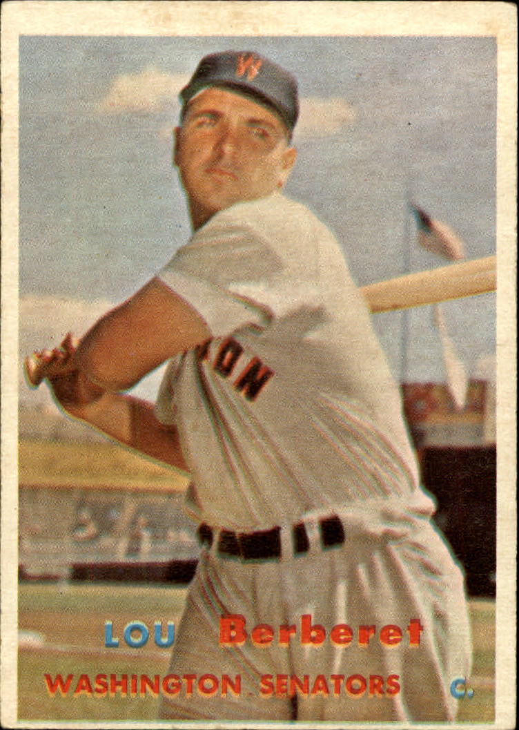 1957 Topps #315 Lou Berberet DP