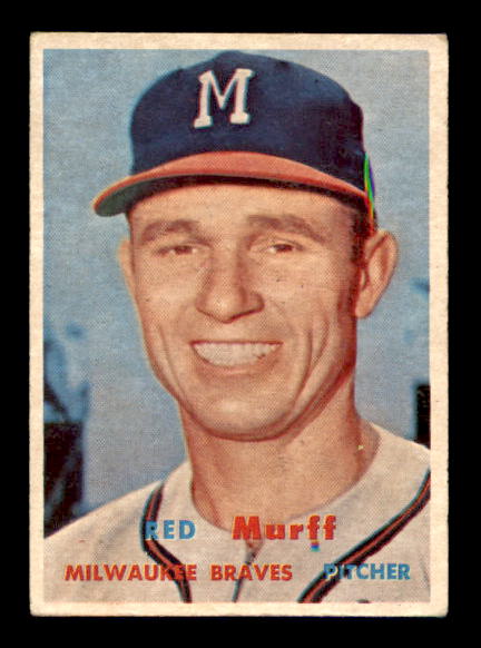 1957 Topps #321 John Red Murff RC