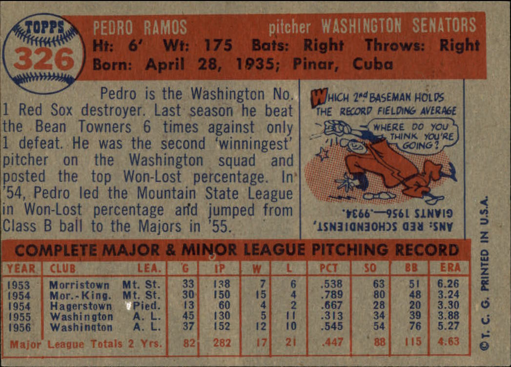 1957 TOPPS BASEBALL ASSORTED SINGLES U-PICK #326-406 - Picture 3 of 217