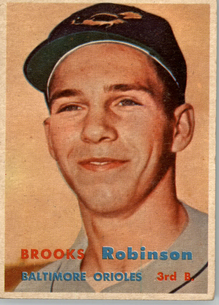 SALE!!! Brooks Robinson #5 Baltimore Team Name & Number White Baseball  Shirt
