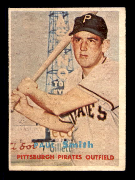 1957 Topps #345 Paul Smith