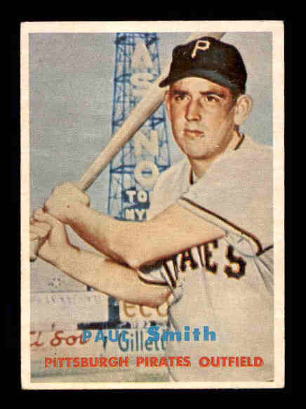 1957 Topps #345 Paul Smith