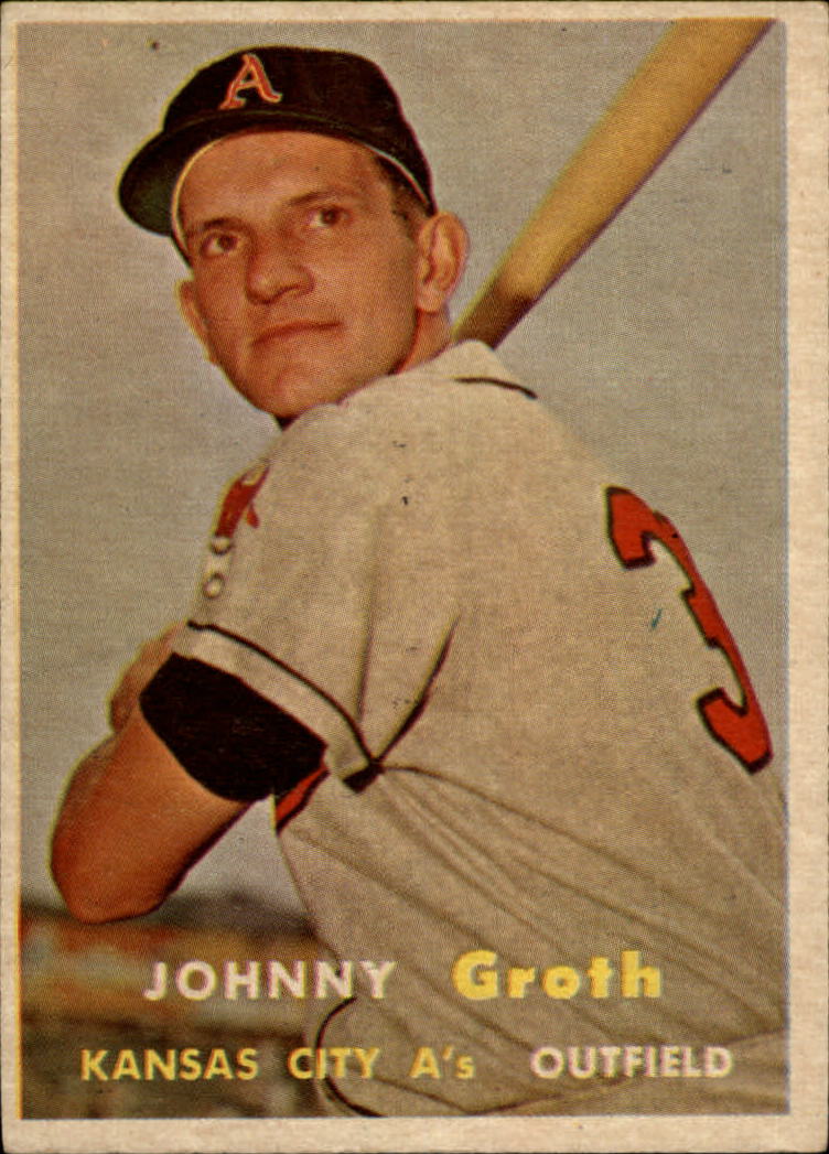 1957 Topps #360 Johnny Groth