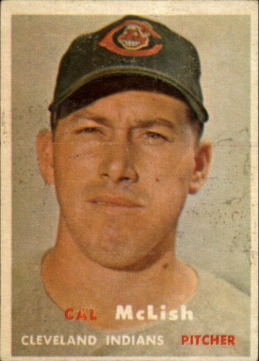 1957 Topps #364 Cal McLish RC