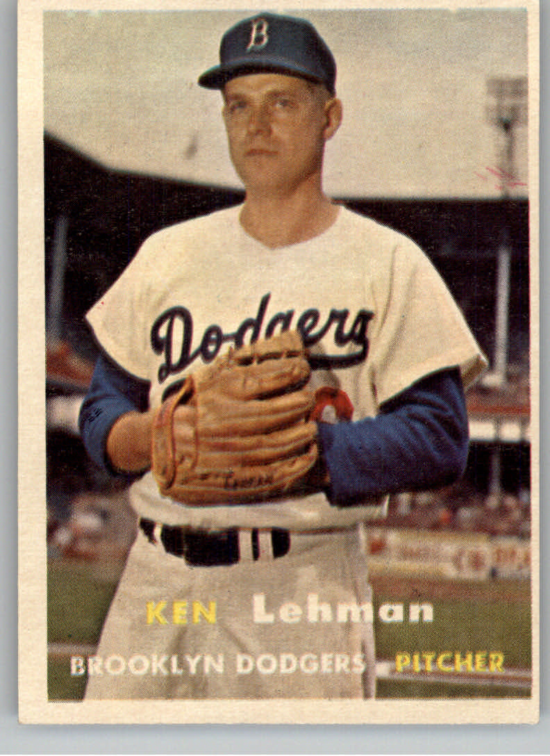 1957 Topps #366 Ken Lehman