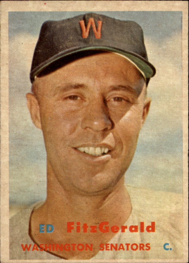 1957 Topps #367 Ed Fitzgerald