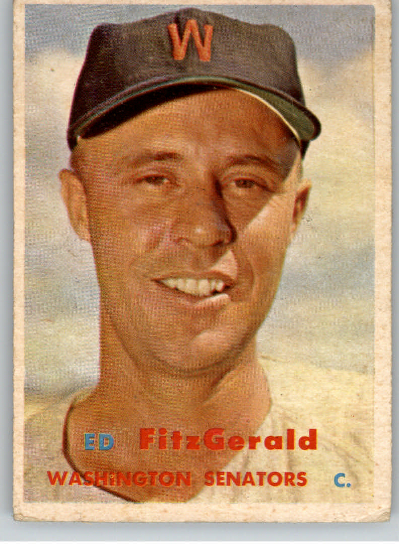 1957 Topps #367 Ed Fitzgerald
