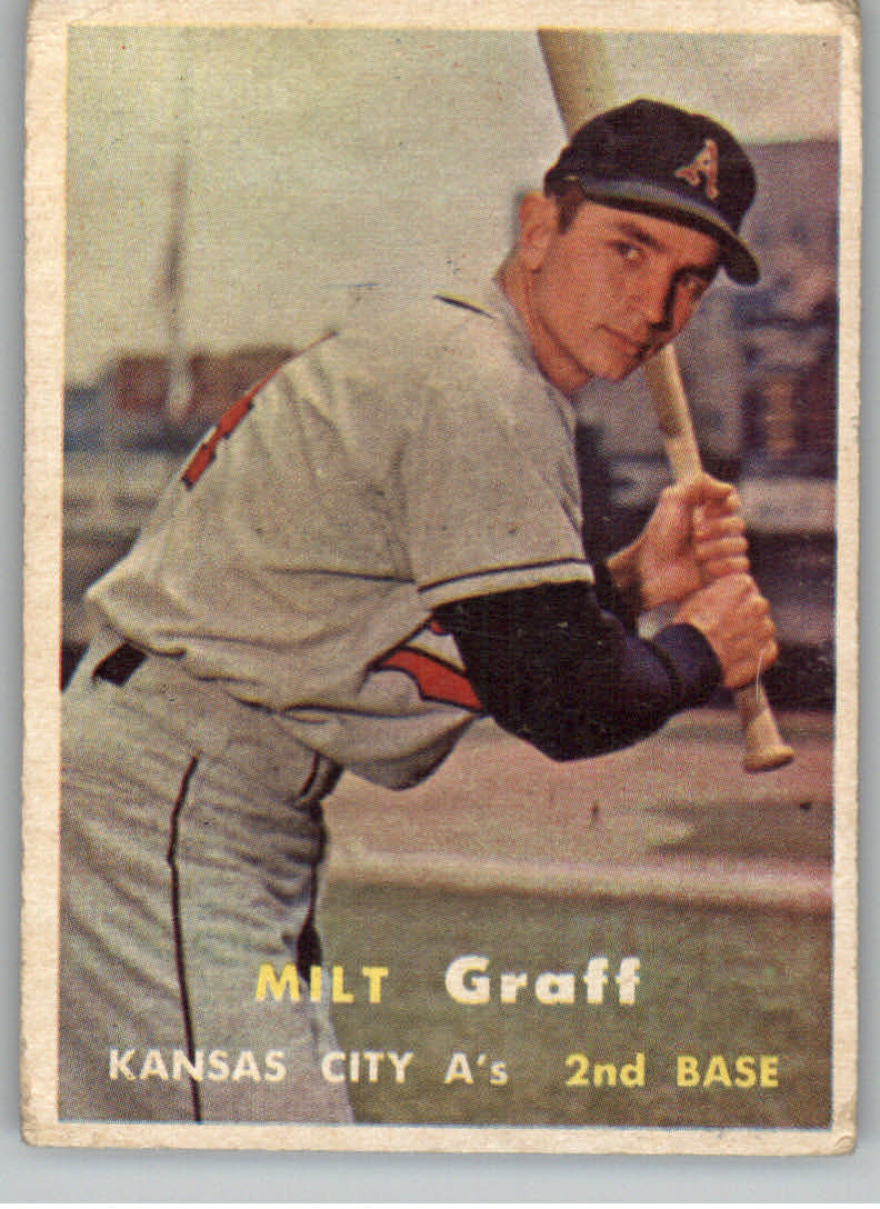 1957 Topps #369 Milt Graff RC