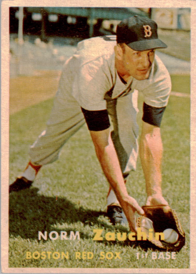 1957 Topps #372 Norm Zauchin