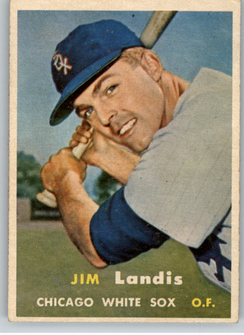 1957 Topps #375 Jim Landis RC