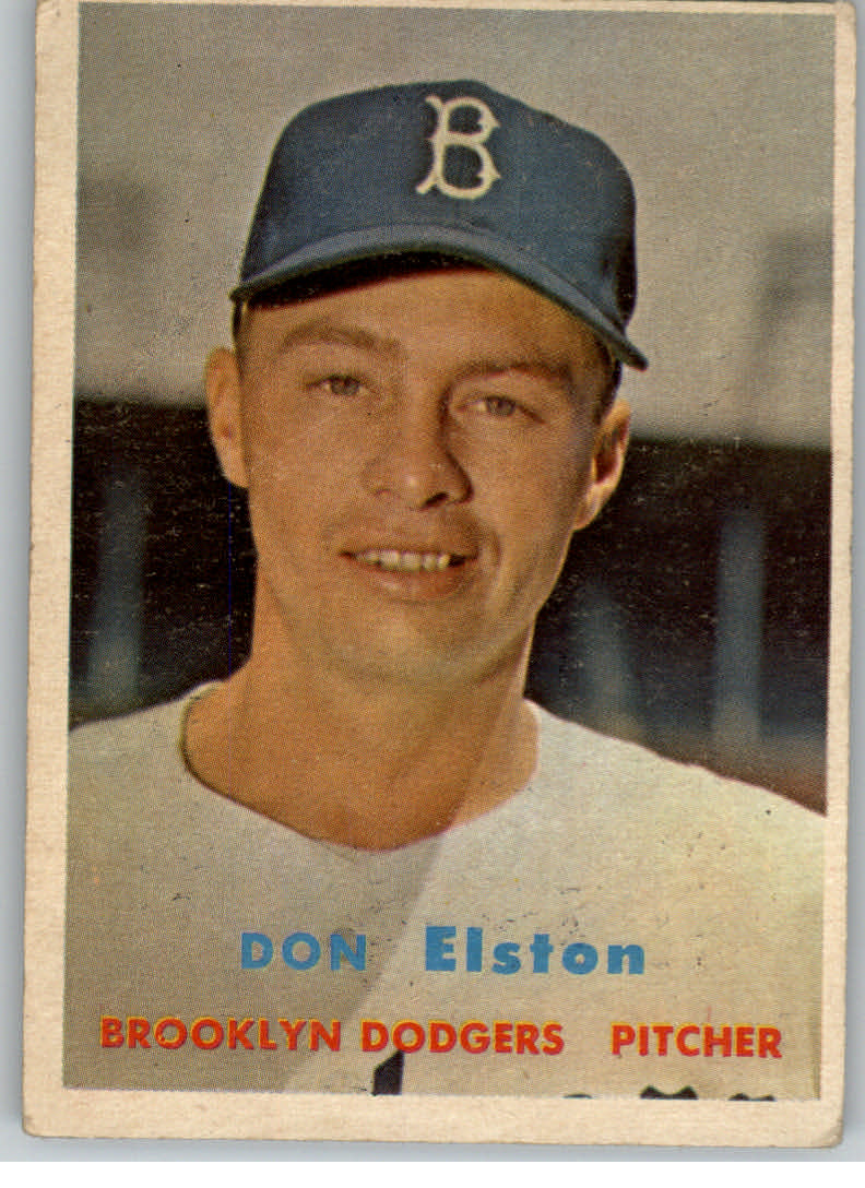 1957 Topps #376 Don Elston RC