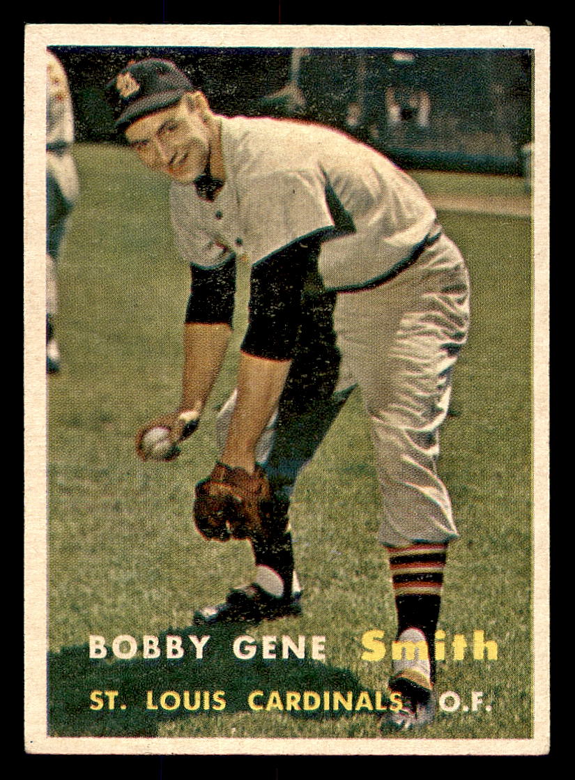 1957 Topps #384 Bobby G. Smith RC