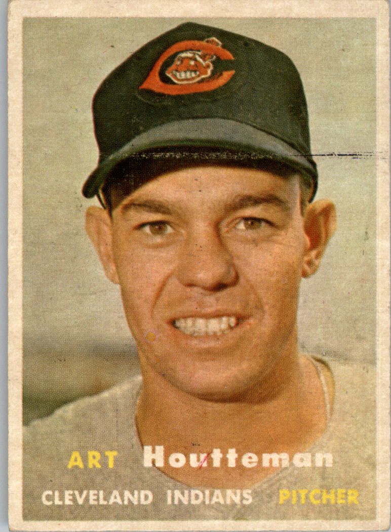 1957 Topps #385 Art Houtteman