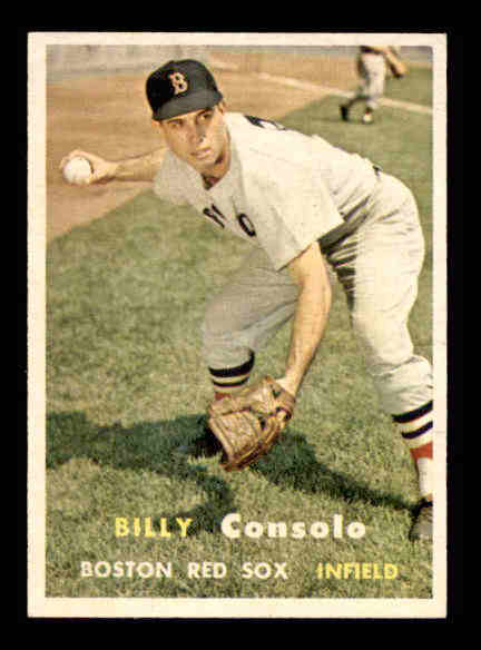 1957 Topps #399 Billy Consolo