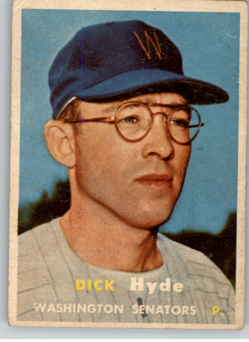 1957 Topps #403 Dick Hyde RC