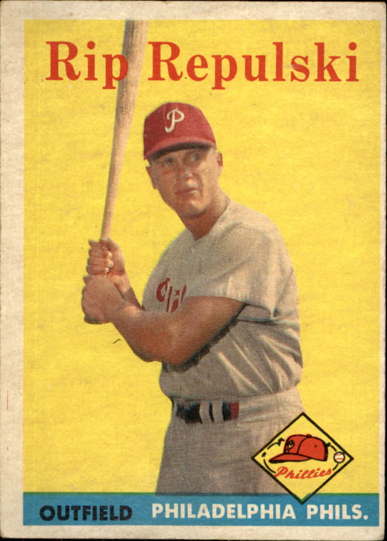 1958 Topps #14 Rip Repulski