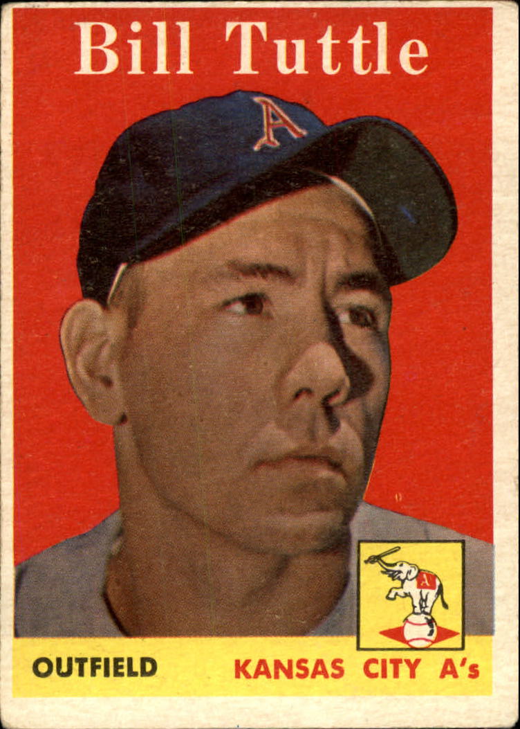 1958 Topps #23A Bill Tuttle