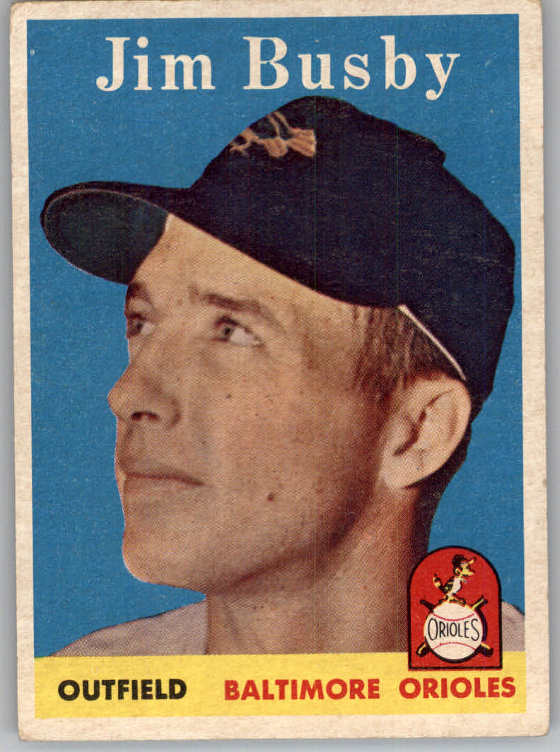 1958 Topps #28 Jim Busby
